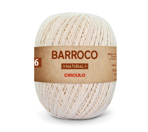 HILO BARROCO CIRCULO X700 GRS 0020 NATUR